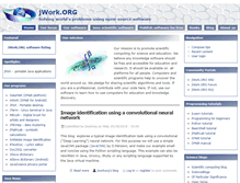 Tablet Screenshot of jwork.org